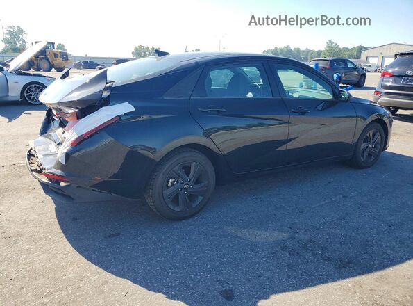 5NPLS4AG7NH086718 2022 HYUNDAI ELANTRA Black Задня права чверть