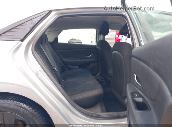 5NPLS4AG8MH040278 2021 HYUNDAI ELANTRA Silver Widok naklejki z numerem VIN