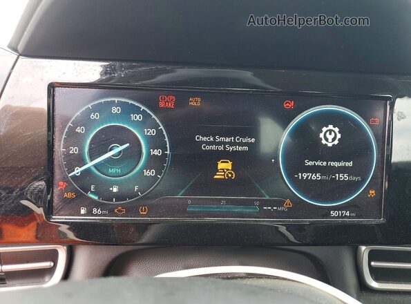 5NPLS4AG8NH053887 2022 HYUNDAI ELANTRA White Instrument cluster view