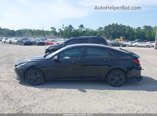 5NPLS4AG8NH059270 2022 HYUNDAI ELANTRA Black Սալոնի 360 աստիճան տեսք
