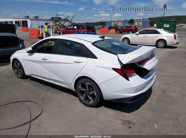 5NPLS4AG8PH108812 2023 HYUNDAI ELANTRA White Trasero izquierdo