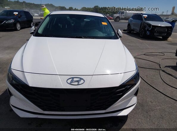 5NPLS4AG8PH108812 2023 HYUNDAI ELANTRA White Vista del cuadro de instrumentos