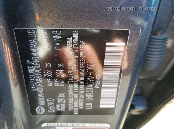 5NPLS4AG9MH005071 2021 HYUNDAI ELANTRA Black 