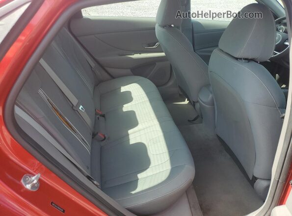 5NPLS4AG9MH042010 2021 HYUNDAI ELANTRA Красный Вид задних сидений