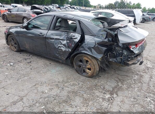 5NPLS4AGXMH005760 2021 HYUNDAI ELANTRA Gray Trasero izquierdo