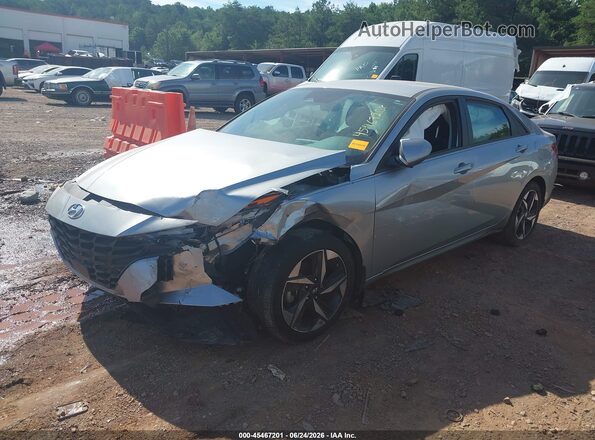 5NPLS4AGXPH111145 2023 HYUNDAI ELANTRA Gray Передня ліва чверть