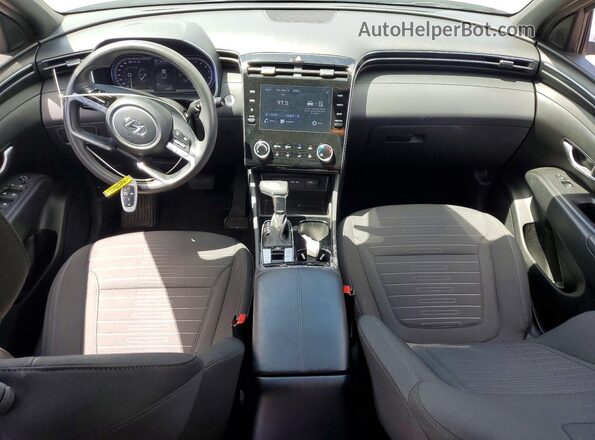 5NTJB4AE2NH001260 2022 HYUNDAI SANTA Blue Dashboard view