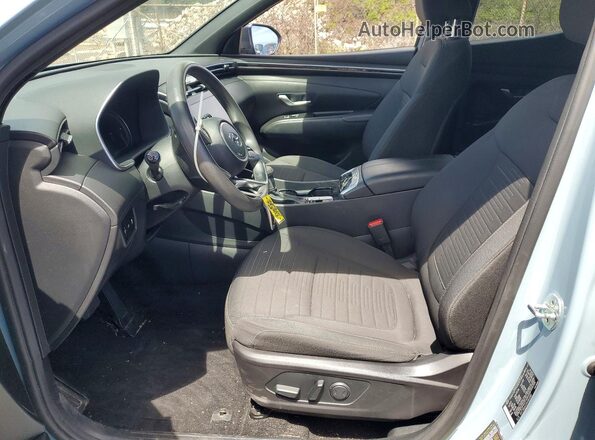5NTJB4AE2NH001260 2022 HYUNDAI SANTA Blue Front interior view
