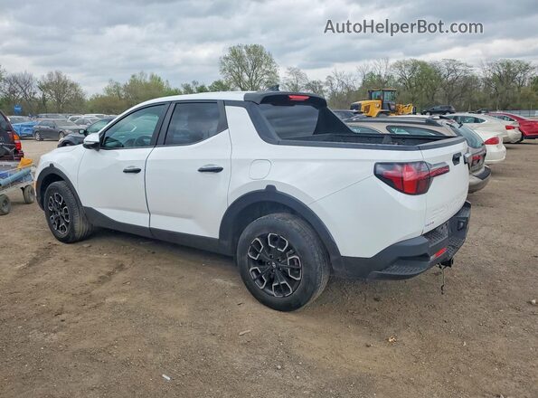 5NTJB4AE4NH037113 2022 HYUNDAI SANTA White Trasero izquierdo