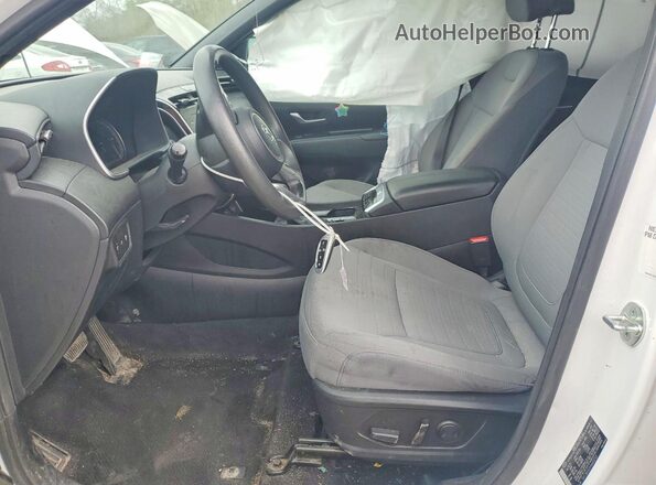 5NTJB4AE4NH037113 2022 HYUNDAI SANTA White Vista interior delantera