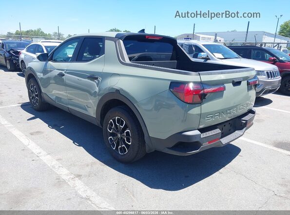 5NTJB4AE8RH100820 2024 HYUNDAI SANTA CRUZ Green Trasero izquierdo