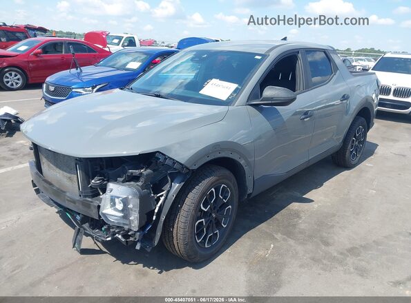 5NTJBDAE1PH073635 2023 HYUNDAI SANTA CRUZ Gray Передня ліва чверть