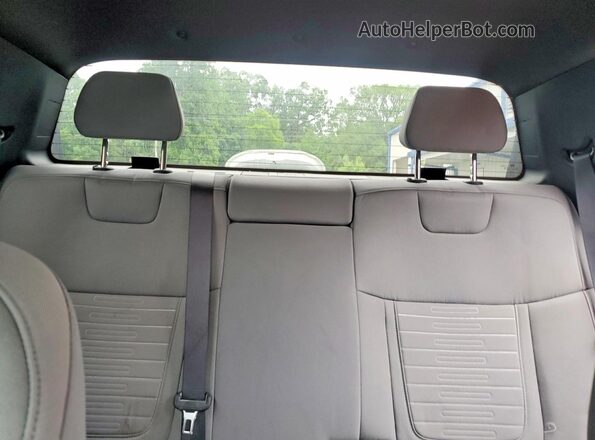 5NTJBDAE4NH026919 2022 HYUNDAI SANTA Gray Rear seats view