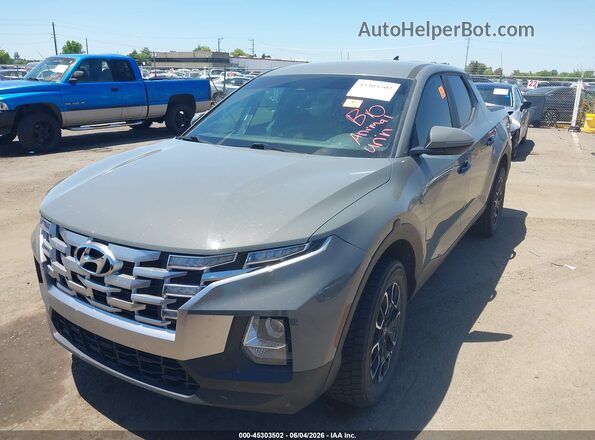 5NTJBDAE5NH009448 2022 HYUNDAI SANTA CRUZ Gray Առջևի ձախ երեք քառորդ տեսարան