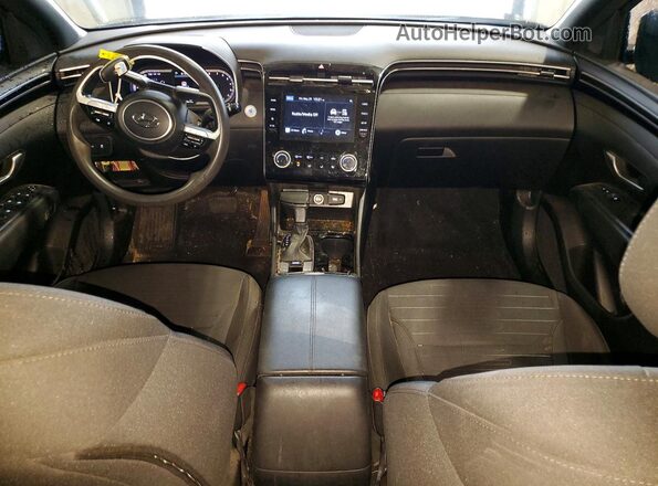 5NTJBDAE7NH031368 2022 HYUNDAI SANTA Black Widok deski rozdzielczej