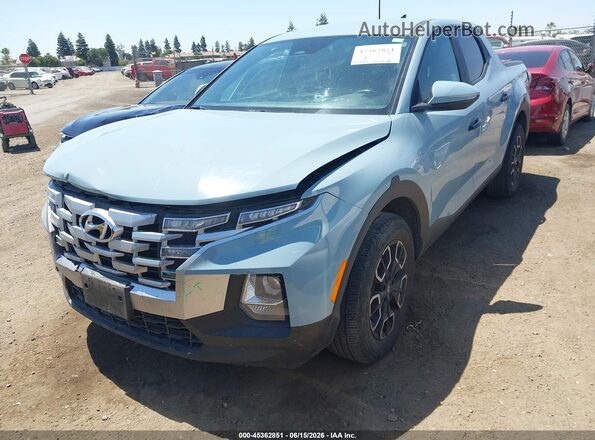 5NTJBDAE9PH045565 2023 HYUNDAI SANTA CRUZ Light Blue Передняя левая четверть