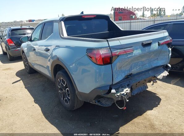 5NTJBDAE9PH045565 2023 HYUNDAI SANTA CRUZ Light Blue Задняя левая четверть