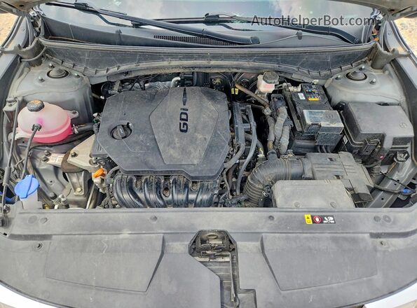 5NTJBDAE9PH066917 2023 HYUNDAI SANTA Gray Вид задньої частини салону
