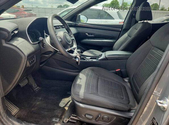 5NTJBDAE9PH066917 2023 HYUNDAI SANTA Gray Вид салону спереду