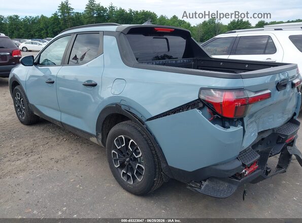 5NTJC4AE9NH017663 2022 HYUNDAI SANTA CRUZ Blue Trasero izquierdo