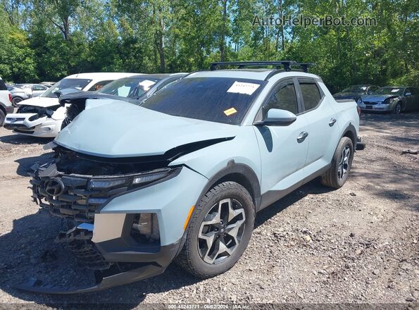 5NTJCDAE4PH074002 2023 HYUNDAI SANTA CRUZ Синий Передняя левая четверть