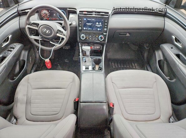 5NTJCDAE7NH030167 2022 HYUNDAI SANTA Green Dashboard view