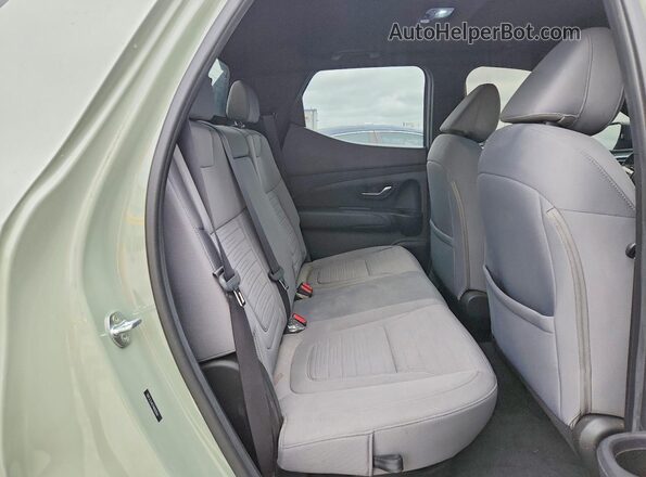 5NTJCDAE7NH030167 2022 HYUNDAI SANTA Green Rear seats view
