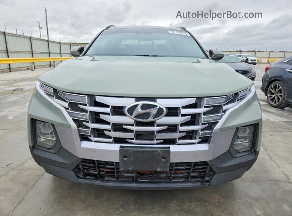 5NTJCDAE7NH030167 2022 HYUNDAI SANTA Green Front view