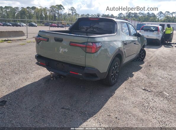 5NTJCDAE8NH000935 2022 HYUNDAI SANTA CRUZ Зеленый Задняя правая четверть