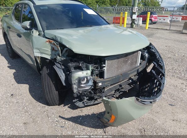 5NTJCDAE8NH000935 2022 HYUNDAI SANTA CRUZ Зеленый Вид спереди