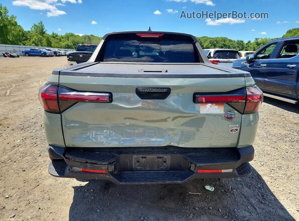 5NTJCDAE8NH017976 2022 HYUNDAI SANTA Green Rear view