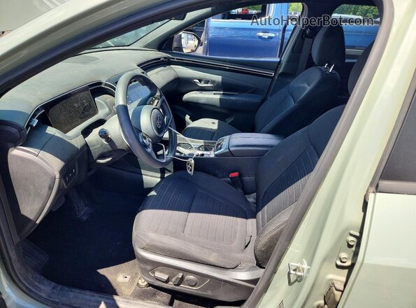 5NTJCDAE8NH017976 2022 HYUNDAI SANTA Green Front interior view