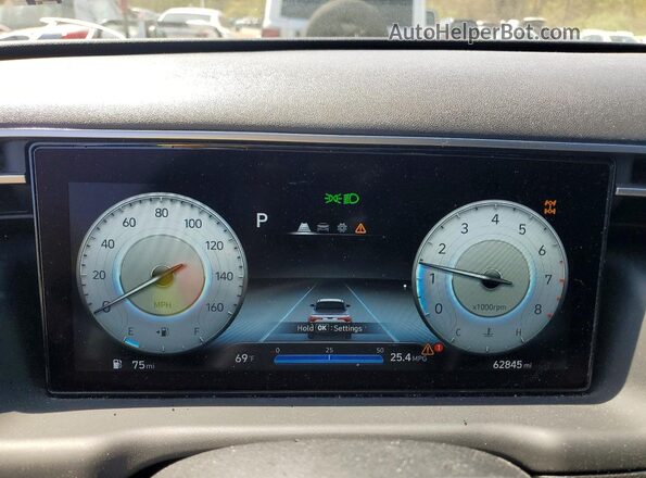 5NTJCDAEXNH017378 2022 HYUNDAI SANTA Green 