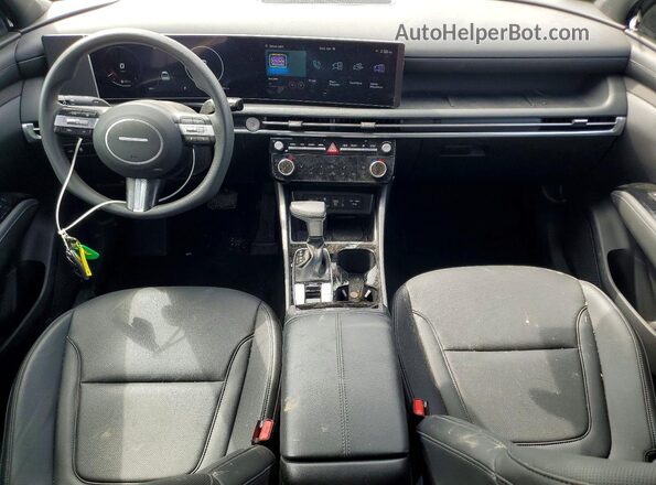 5NTJCDDE4SH139743 2025 HYUNDAI SANTA White წინა პანელის ხედი