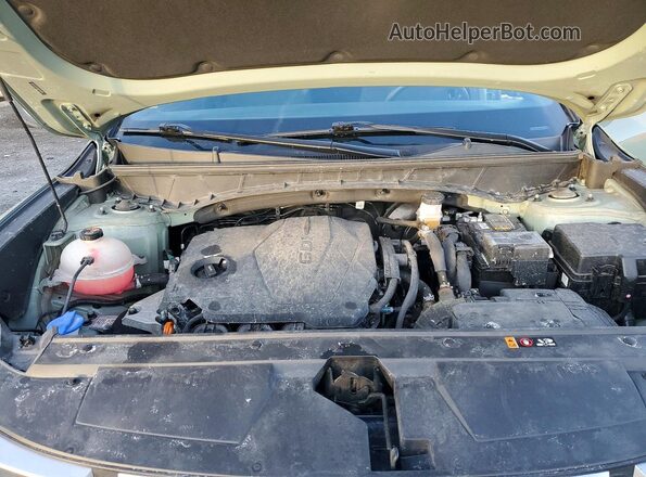 5NTJCDDE5RH105384 2024 HYUNDAI SANTA Зеленый Вид задней части салона