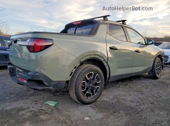 5NTJCDDE5RH105384 2024 HYUNDAI SANTA Зеленый Задняя правая четверть