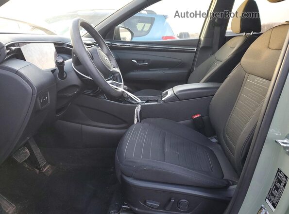 5NTJCDDE5RH105384 2024 HYUNDAI SANTA Зеленый Вид салона спереди