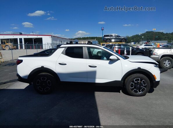 5NTJCDDE7RH112451 2024 HYUNDAI SANTA CRUZ White Vista interior trasera