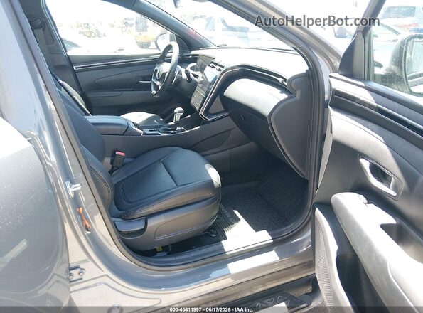 5NTJCDDF7RH114340 2024 HYUNDAI SANTA CRUZ Gray წინა სალონის ხედი