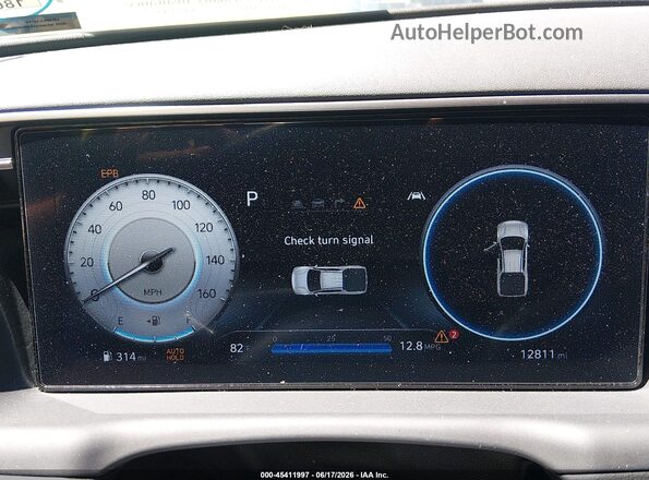 5NTJCDDF7RH114340 2024 HYUNDAI SANTA CRUZ Gray უკანა სავარძლების ხედი