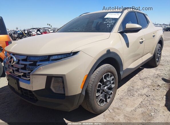 5NTJDDAF5PH061121 2023 HYUNDAI SANTA CRUZ Tan წინა მარცხენა ხედი სამი მეოთხედიდან