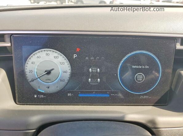 5NTJDDDF1RH125587 2024 HYUNDAI SANTA White ხელსაწყოთა პანელის ხედი