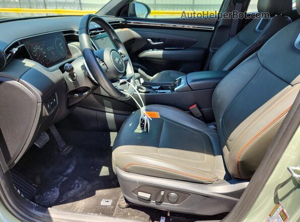 5NTJEDAF4NH016732 2022 HYUNDAI SANTA Green Սալոնի դիմացի տեսք