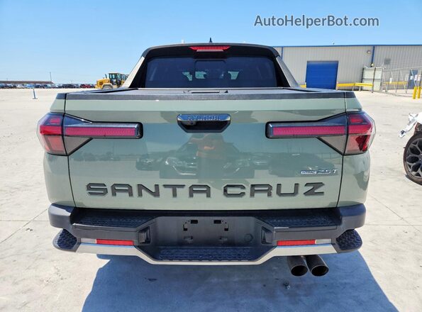 5NTJEDAF4NH016732 2022 HYUNDAI SANTA Green Հետևի տեսք