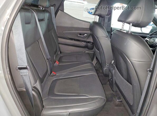 5NTJEDAF8NH033730 2022 HYUNDAI SANTA Gray Vista interior trasera