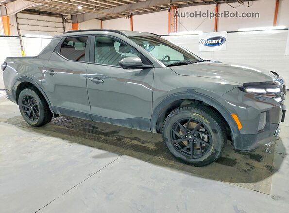 5NTJEDAF8NH033730 2022 HYUNDAI SANTA Gray Delantero derecho