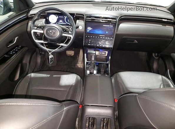 5NTJEDAF8NH033730 2022 HYUNDAI SANTA Gray Vista del salpicadero