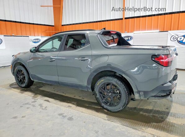 5NTJEDAF8NH033730 2022 HYUNDAI SANTA Gray Trasero izquierdo