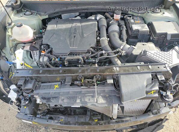 5NTJEDAF8PH045394 2023 HYUNDAI SANTA Green უკანა სალონის ხედი