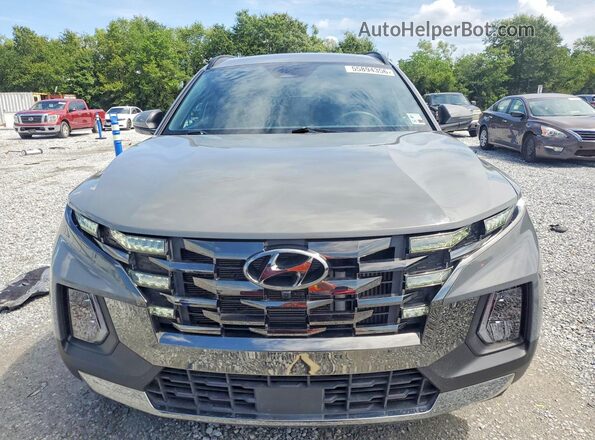 5NTJEDAFXNH024589 2022 HYUNDAI SANTA Gray Դիմացի տեսք